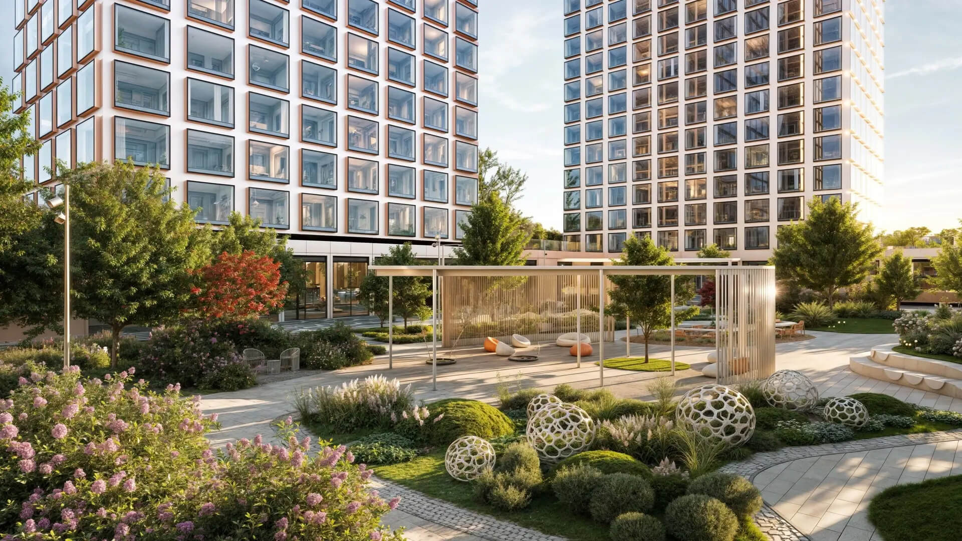 Благоустройство ЖК «Сезар Будущее»