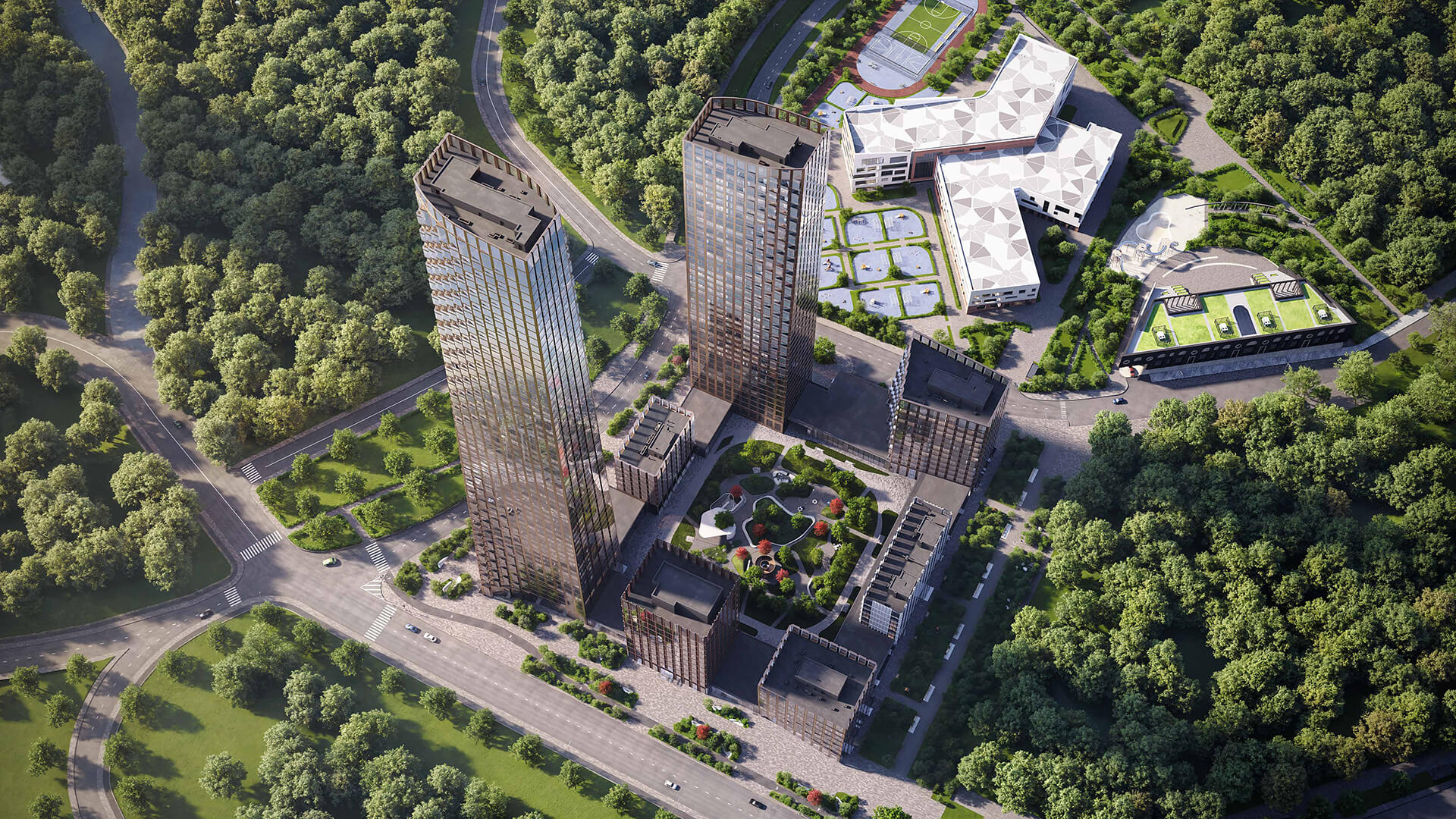 Расположение ЖК «Сезар Будущее»